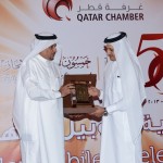 خلال مشاركة الرئيس في احتفالات غرفة قطر
