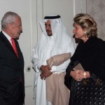 During a meeting between French trade delegation