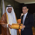 With H.E MR Lee Yi Shyan Senior Minister of State for Trade and Industry and Development In Singapore